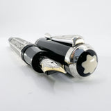Montblanc Marcel Proust Writer Series Sterling Silver Fountain Pen - Fine 18kt Gold Nib
