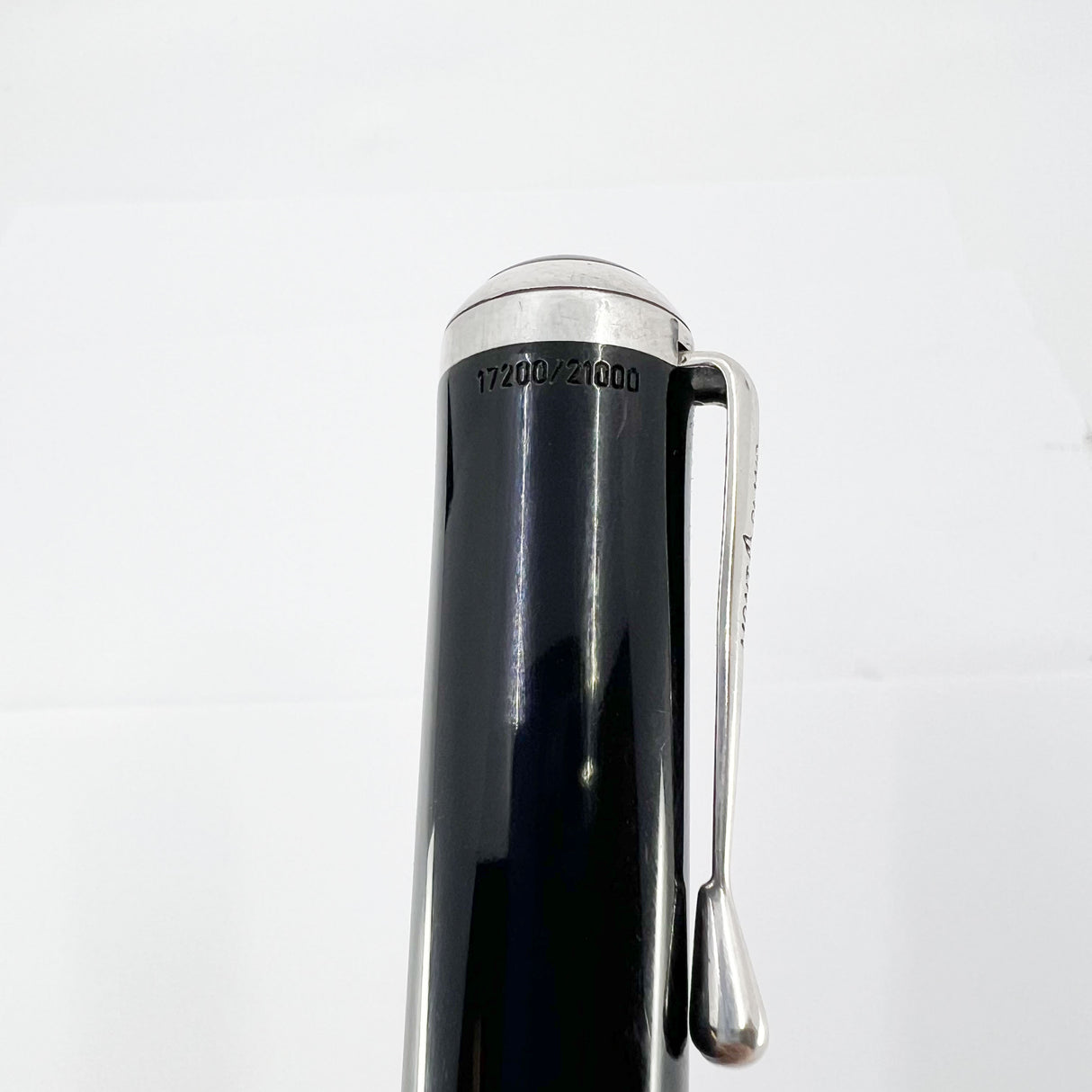Montblanc Marcel Proust Writer Series Sterling Silver Fountain Pen - Fine 18kt Gold Nib