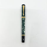 Parker Duofold Marbled Green Rollerball (Circa 1990)