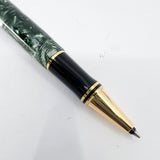 Parker Duofold Marbled Green Rollerball (Circa 1990)