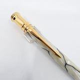 Parker Duofold Lustrous Pearl & Black Mechanical Pencil 0.9mm