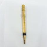 Parker Duofold Fluted Gold-Plated Ballpoint Pen