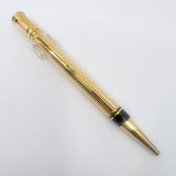 Parker Duofold Fluted Gold-Plated Ballpoint Pen