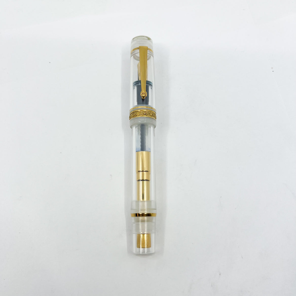 Delta Mid-sized DolceVita Demonstrator Fountain Pen - Fine 14kt Gold Nib