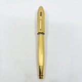 Cross Peerless 125 Gold-Plated Barleycorn Fountain Pen - Broad 18kt Gold Nib(Writes Medium)