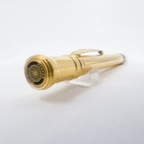 Parker Duofold Fluted Gold-Plated Ballpoint Pen