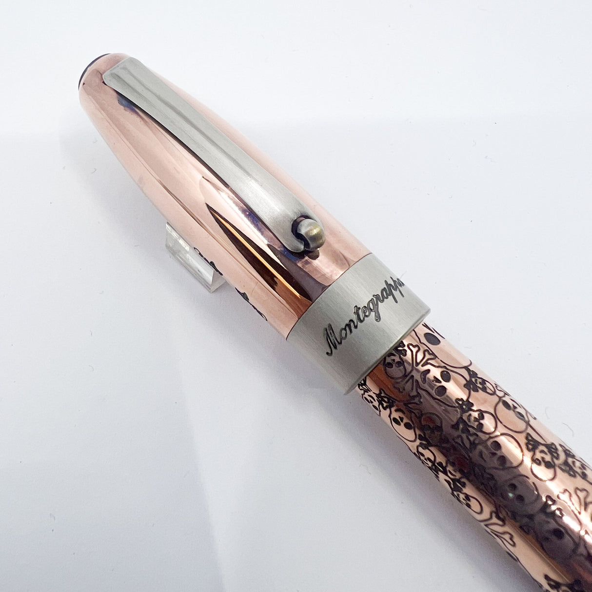 Montegrappa Fortuna Copper Happy Skull Fountain Pen  - Medium Stainless Steel Nib