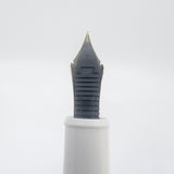 Platinum #3776 Chenonceau White GT Fountain Pen - Fine 14kt Gold Nib