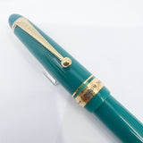 Pilot Custom 743 Verdigris Fountain Pen - Medium #15 14kt Gold Nib