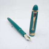 Pilot Custom 743 Verdigris Fountain Pen - Medium #15 14kt Gold Nib
