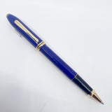 Cross Townsend Special Edition Blue Lapis Lazuli/22K Gold Dust Rollerball - Circa 1998