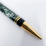 Parker Duofold  Marble Green Ballpoint Pen - Circa 1991