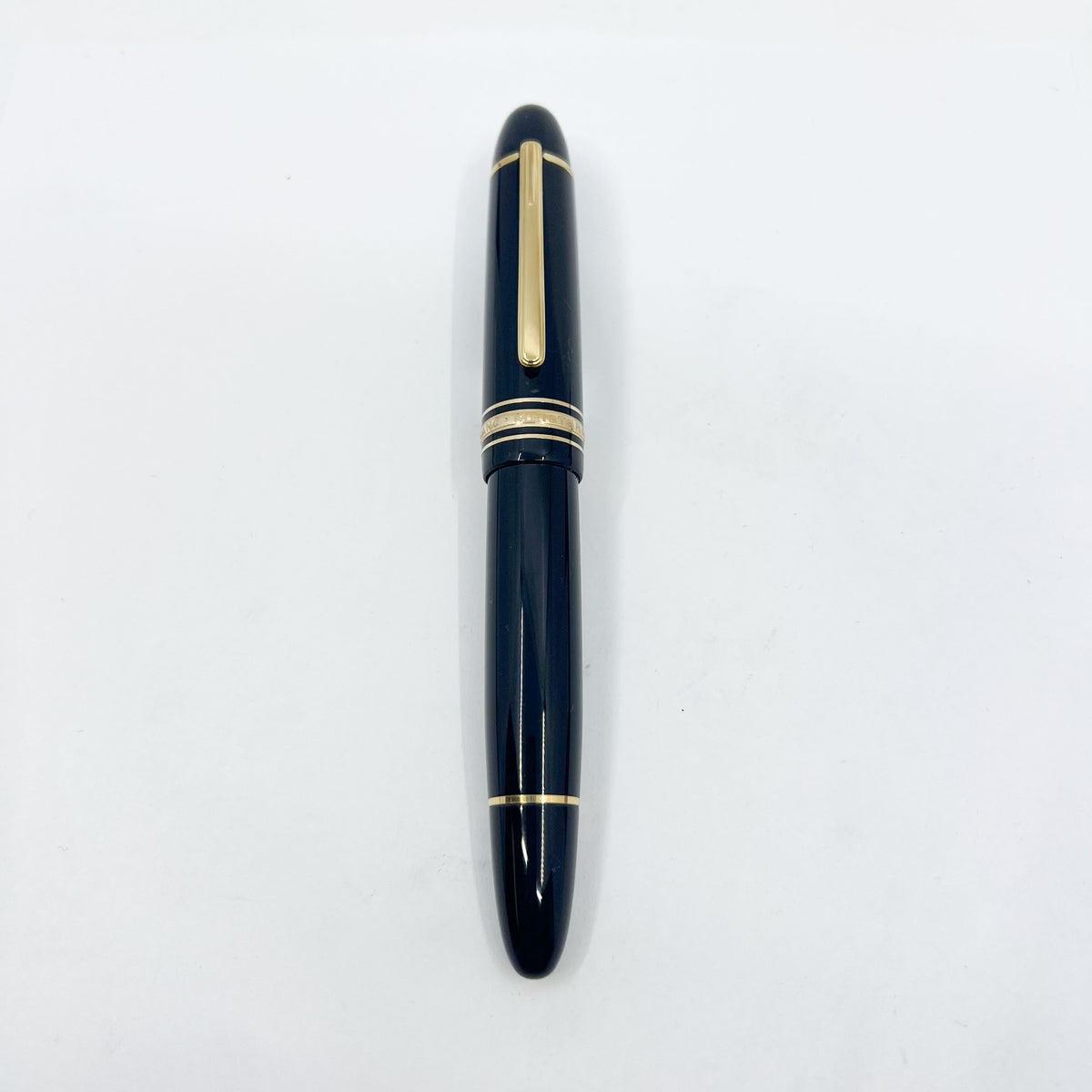 Montblanc Meisterstuck Black Resin #149 (Largest) Fountain Pen - Medium 18kt Gold Nib