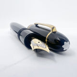 Montblanc Meisterstuck Black Resin #149 (Largest) Fountain Pen - Medium 18kt Gold Nib