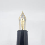 Montblanc Meisterstuck Black Resin #149 (Largest) Fountain Pen - Medium 18kt Gold Nib
