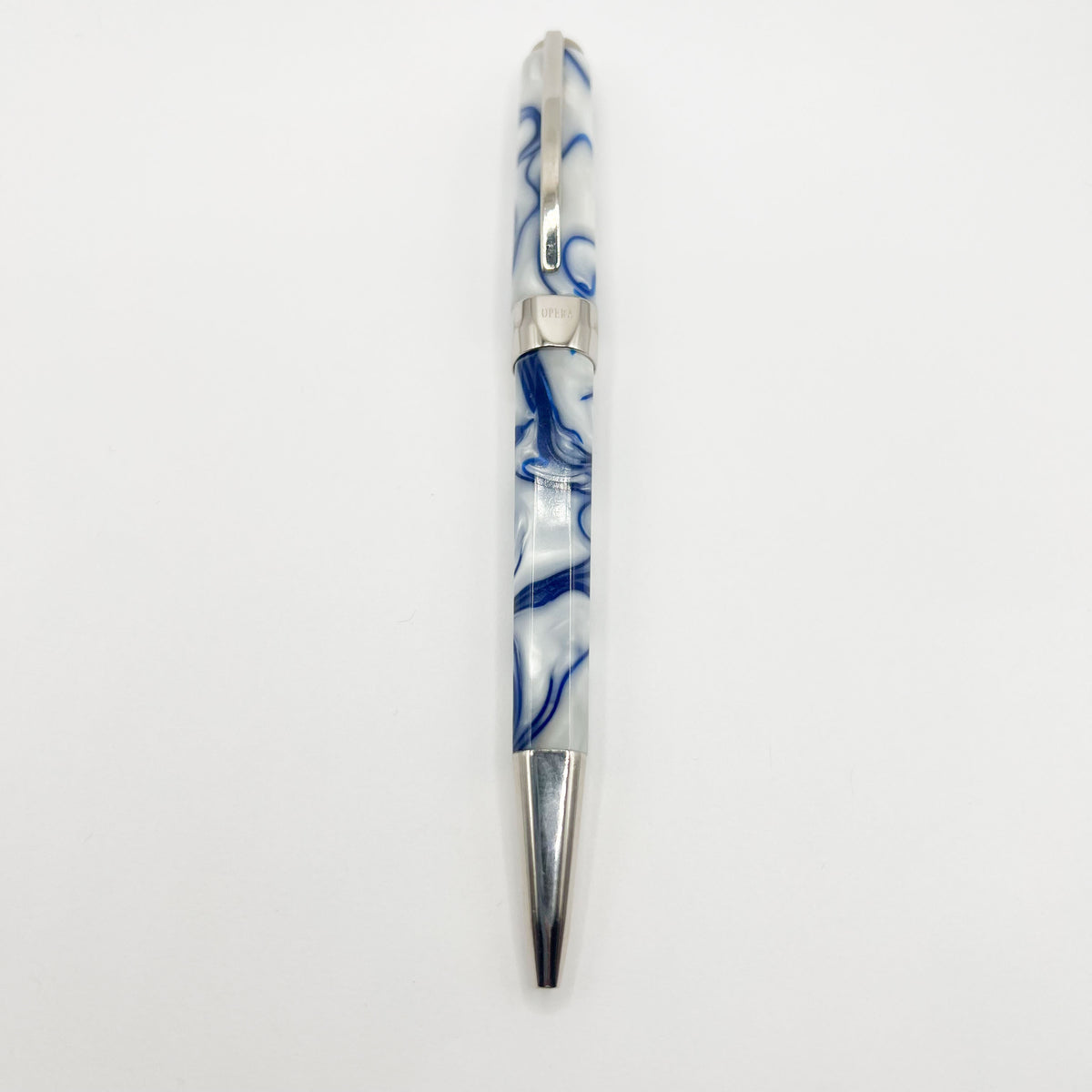 Visconti Opera Nordic Blue & Lustrous White Ballpoint Pen