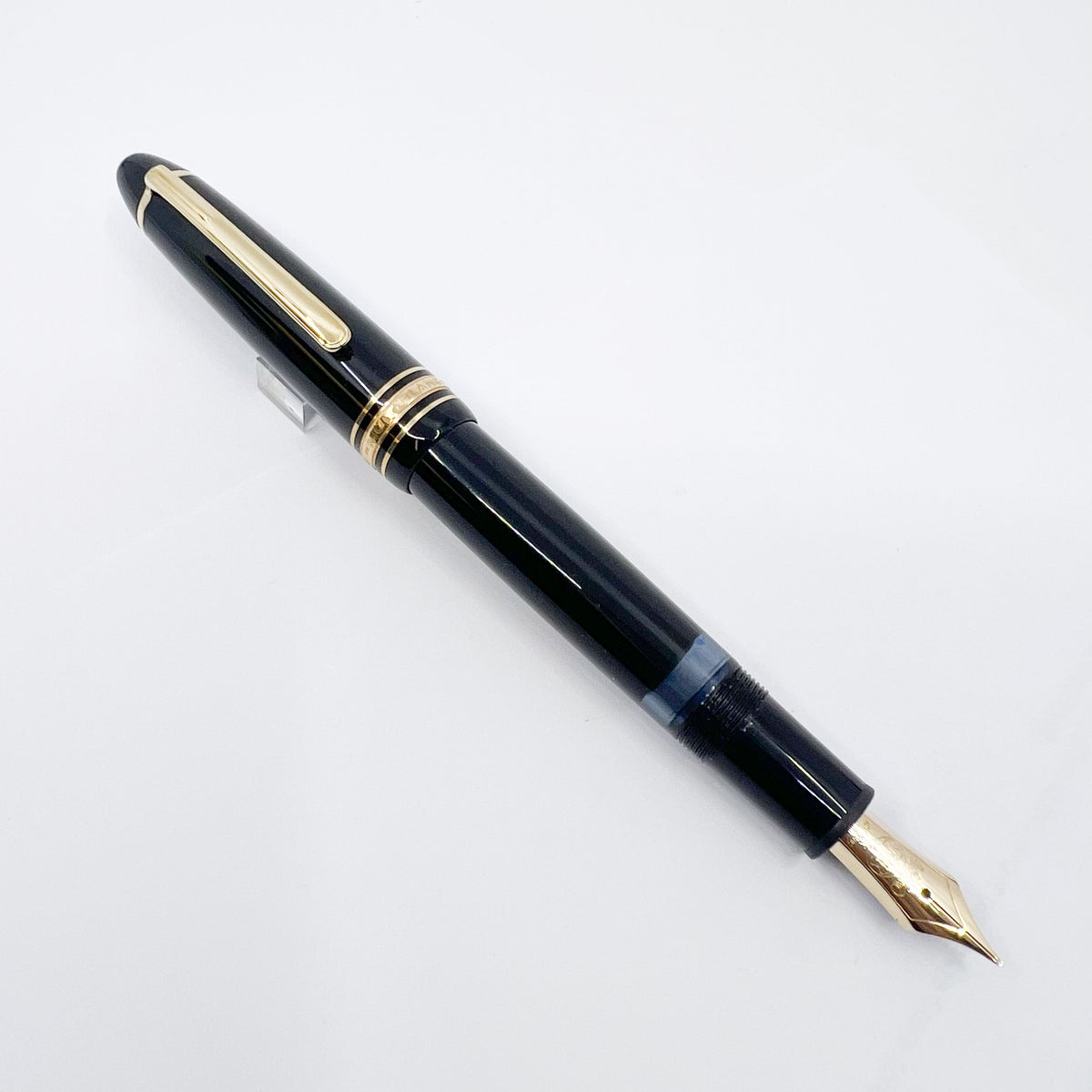 Montblanc Meisterstuck Black Resin #146 LeGrand Fountain Pen  - Fine 14kt  Gold Nib