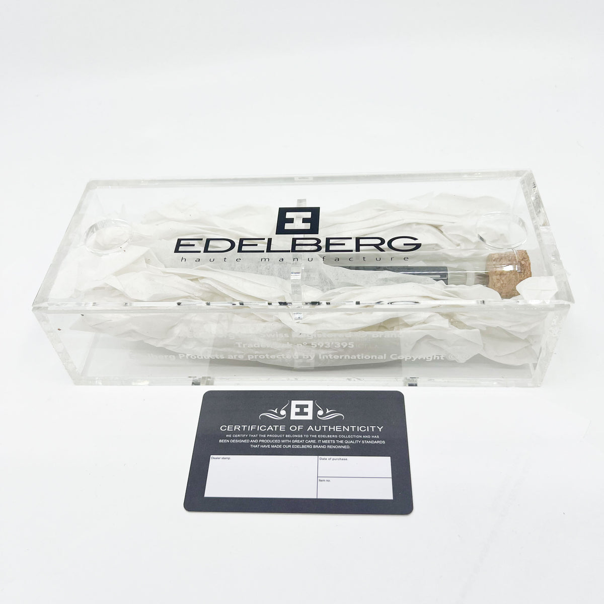 Edelberg (Swiss)  Large Carbon Fibre Sloop Ballpoint Pen