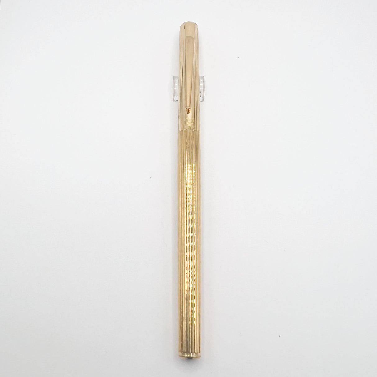 Montblanc Noblesse Gold-Plated Fluted Vertical Lines Fountain Pen  - Extra Fine 14kt Gold Nib