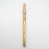 Montblanc Noblesse Gold-Plated Fluted Vertical Lines Fountain Pen  - Extra Fine 14kt Gold Nib