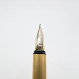 Montblanc Noblesse Gold-Plated Fluted Vertical Lines Fountain Pen  - Extra Fine 14kt Gold Nib