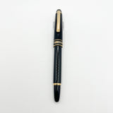 Montblanc Meisterstuck Mozart Black Resin Fountain Pen - Medium 14kt Gold  Nib