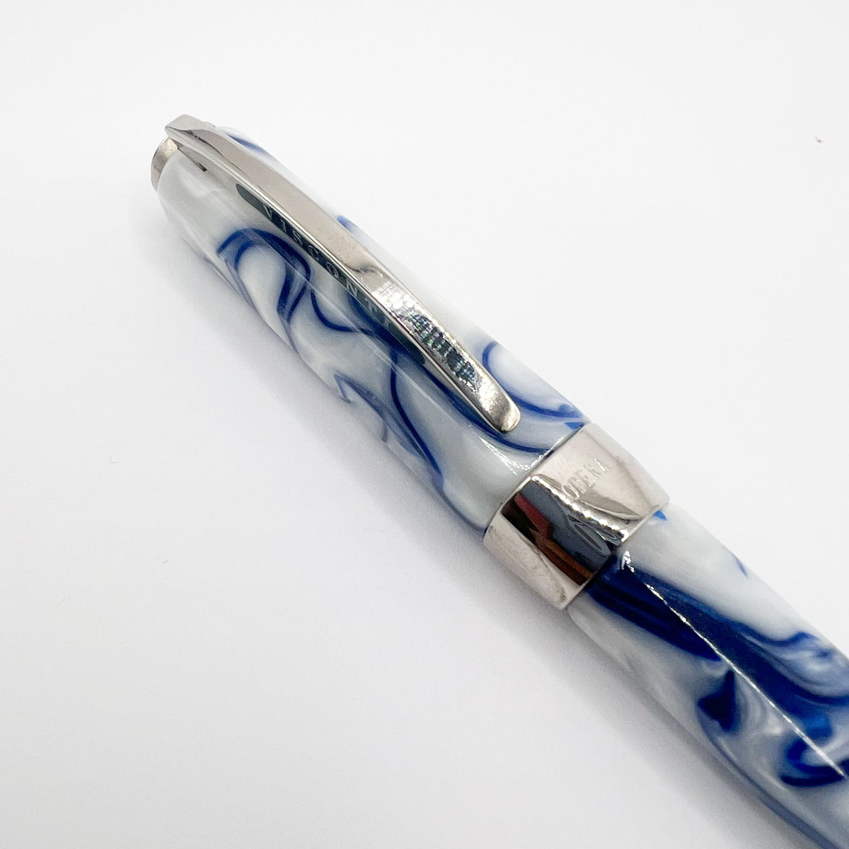 Visconti Opera Nordic Blue & Lustrous White Ballpoint Pen