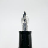 Delta - The Medium Original  DolceVita Sterling Silver Trim Fountain Pen - Medium 18kt Gold Nib