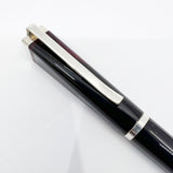 Montblanc Franz Kafka Limited Edition Deep Translucent Burgundy  Ballpoint Pen - Sterling Silver Trim