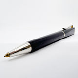 Montblanc Franz Kafka Limited Edition Deep Translucent Burgundy  Ballpoint Pen - Sterling Silver Trim