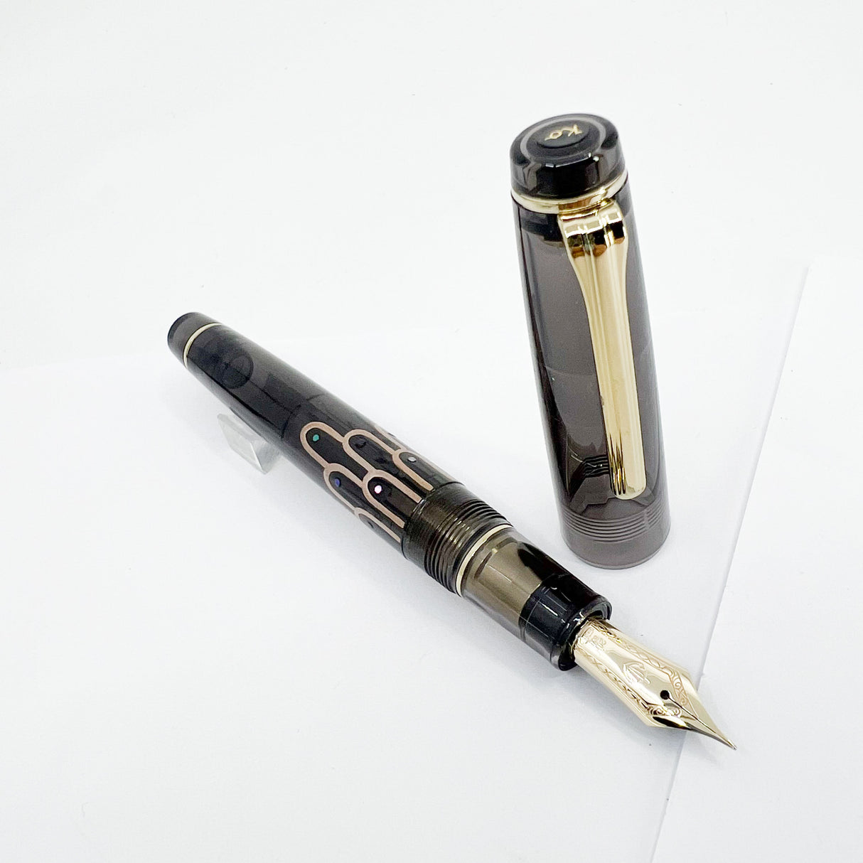 Sailor "ALA SV" (Silver Wings) Classic Ko Fountain Pen  - Medium Fine 21kt Gold Nib