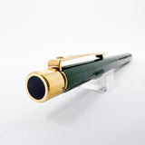 Sheaffer Targa Marbled Green Ronce Lacque Ballpoint Pen
