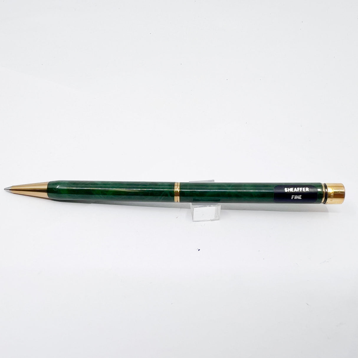 Sheaffer Targa Marbled Green Ronce Lacque Ballpoint Pen
