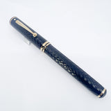 Sheaffer Connaisseur Black Chased Etched Design Fountain Pen - Medium 18kt Gold  Nib - Scarce!