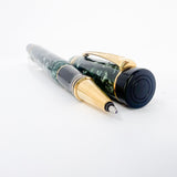 Parker Duofold Marbled Green Rollerball (Circa 1991)