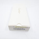 Cartier  Brushed Steel Must de Cartier Fountain Pen/Trinity Bands - Medium 18kt Gold Nib