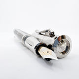 Graf von Faber Castell 2007 Gemstone (Petrified Wood) Pen of the Year Fountain Pen - Medium 18kt Gold Nib