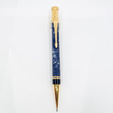 Parker Duofold Marble Blue Mechanical Pencil 0.9mm (Circa 1991)