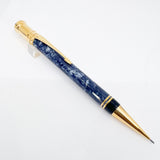 Parker Duofold Marble Blue Mechanical Pencil 0.9mm (Circa 1991)