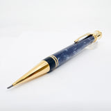 Parker Duofold Marble Blue Mechanical Pencil 0.9mm (Circa 1991)