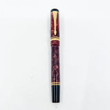 Parker Duofold Marbled Maroon Rollerball (Circa 1991)