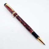 Parker Duofold Marbled Maroon Rollerball (Circa 1991)