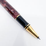 Parker Duofold Marbled Maroon Rollerball (Circa 1991)