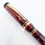 Parker Duofold Marbled Maroon Rollerball (Circa 1991)