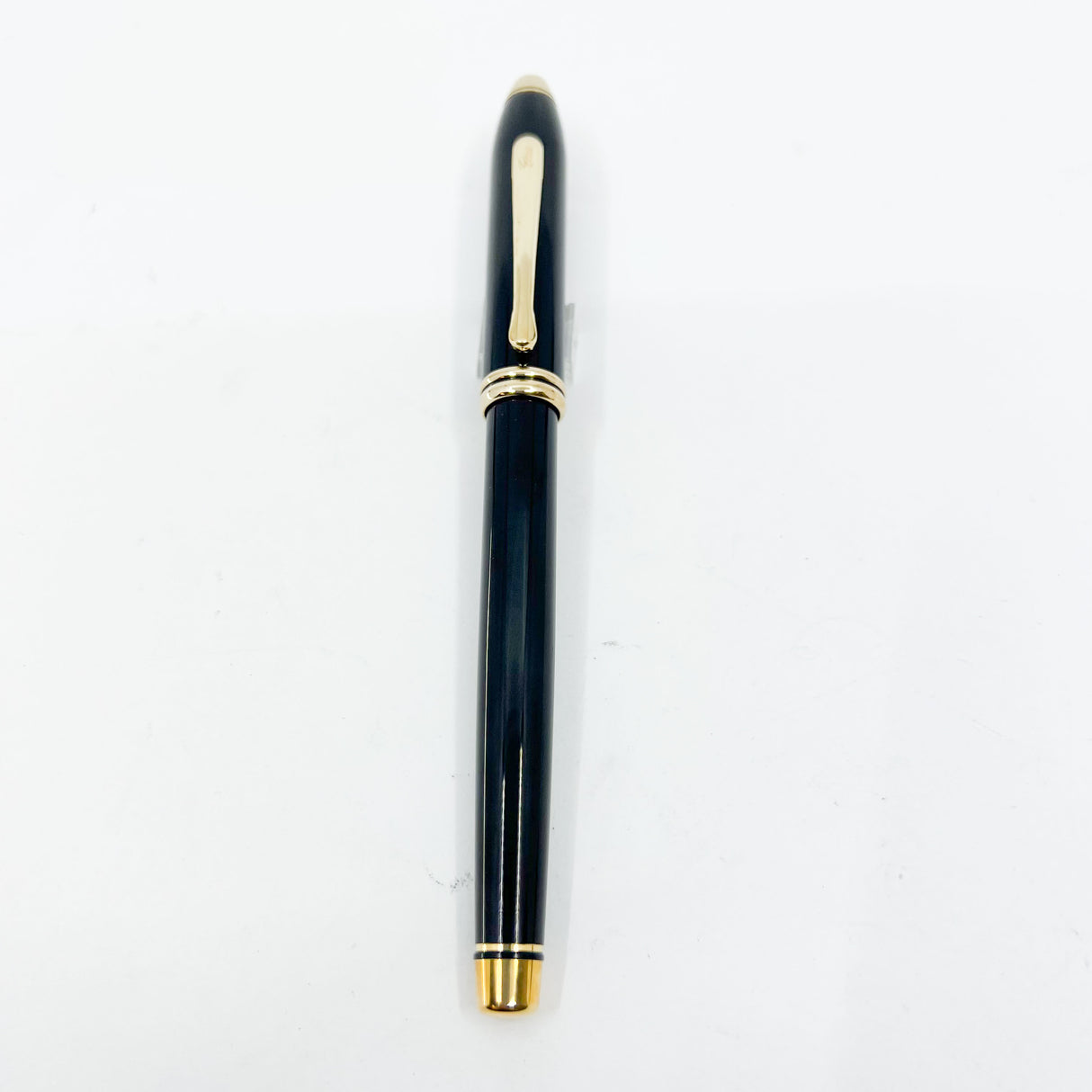 Cross Townsend Glossy Black Lacquer Fountain Pen - Extra Fine 14kt Gold Nib