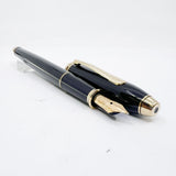 Cross Townsend Glossy Black Lacquer Fountain Pen - Extra Fine 14kt Gold Nib