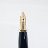 Cross Townsend Glossy Black Lacquer Fountain Pen - Extra Fine 14kt Gold Nib