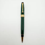 Aurora Optima Solid Green Auroloide Ballpoint Pen Circa 2000