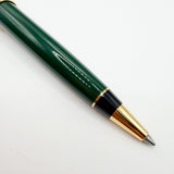 Aurora Optima Solid Green Auroloide Ballpoint Pen Circa 2000