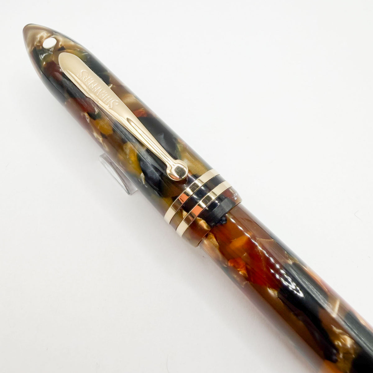 Sheaffer Amber Glow Balance II Fountain Pen  - Extra Fine 18kt Gold Nib
